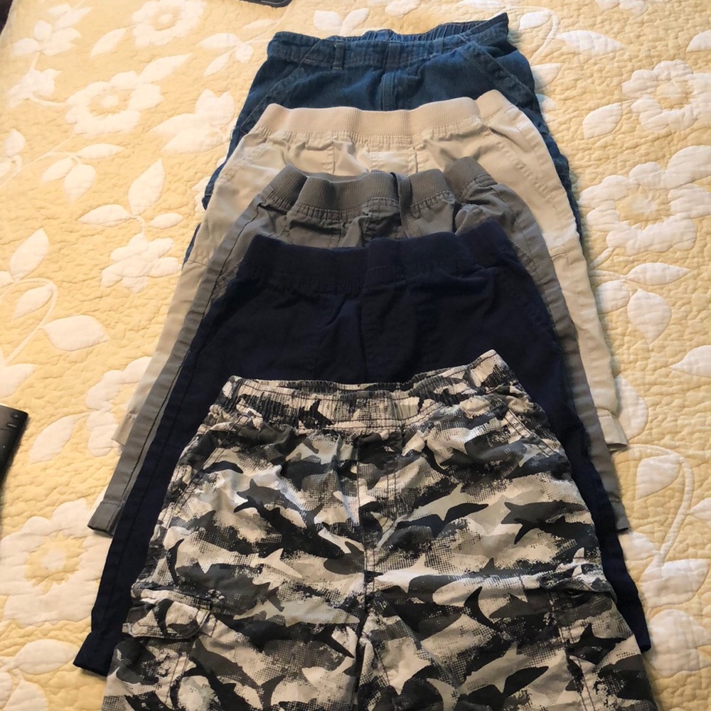 5 Pairs Boys 6-7 shorts